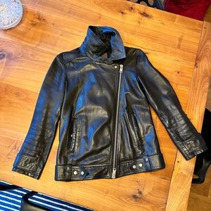 All Saints leather jacket